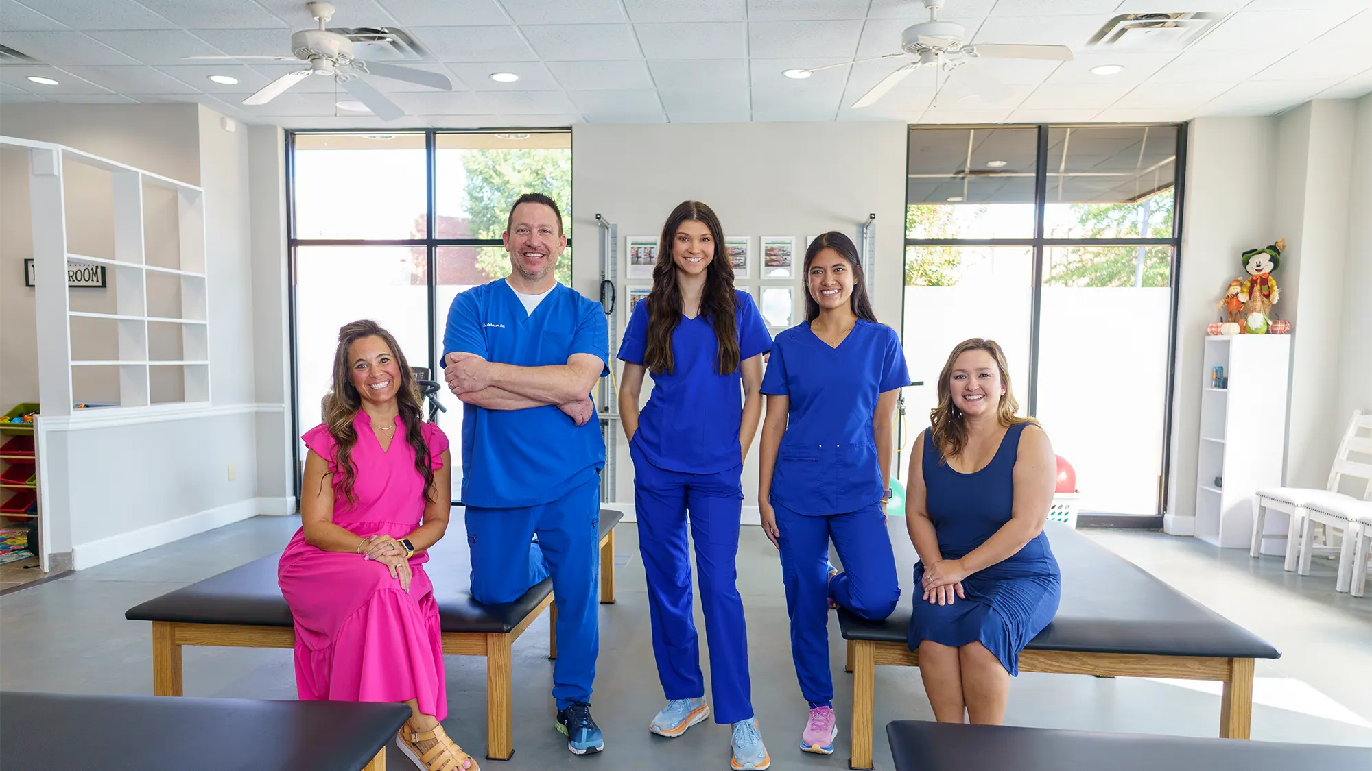 Chiropractor Columbus GA David Johnson With Team Inside Chiropractor Columbus GA David Johnson With Team Inside